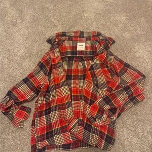 Aerie Plaid Pajama Shirt